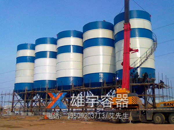 散裝（zhuāng）水泥罐安裝